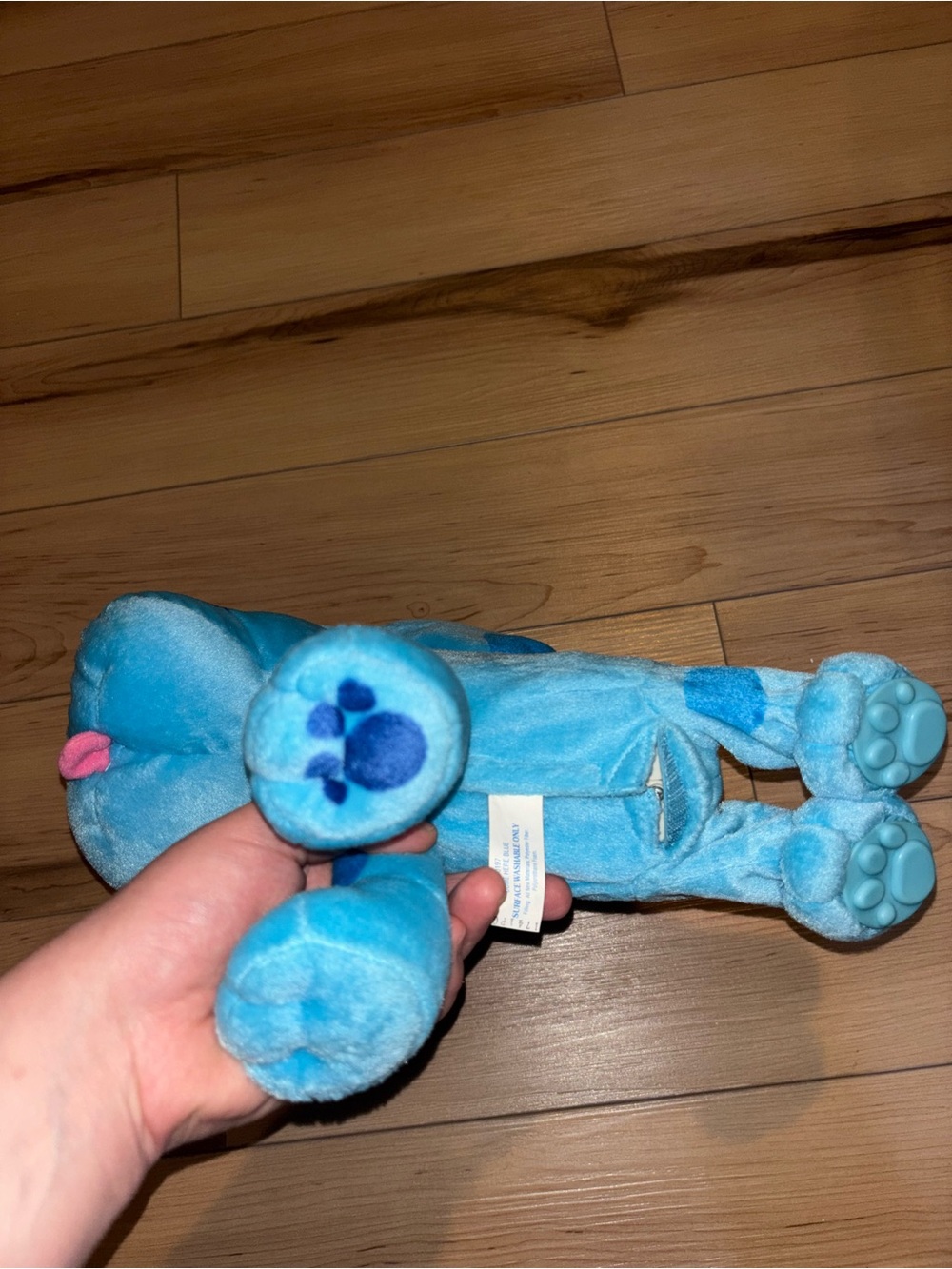 Vintage blues clues come here blue plush - Picture 3 of 7